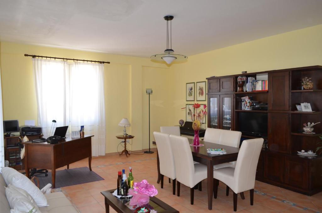 Posezení v ubytování Ansise Guest House
