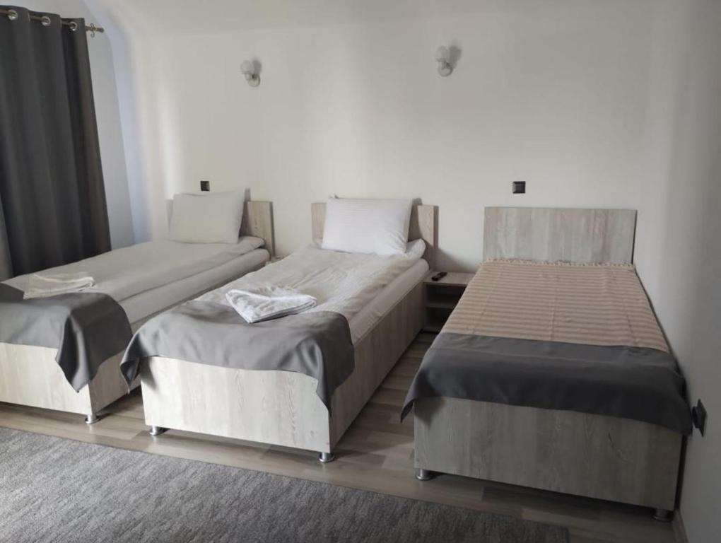 Postel nebo postele na pokoji v ubytování Casa Darius Cluj
