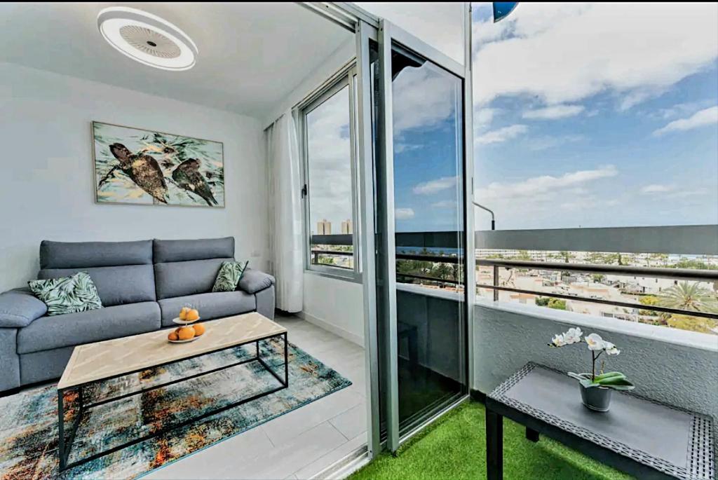 Balkón nebo terasa v ubytování Ocean View Penthouse