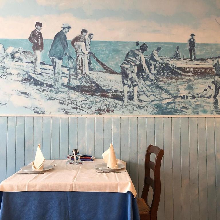 Restaurace v ubytování A Paranza