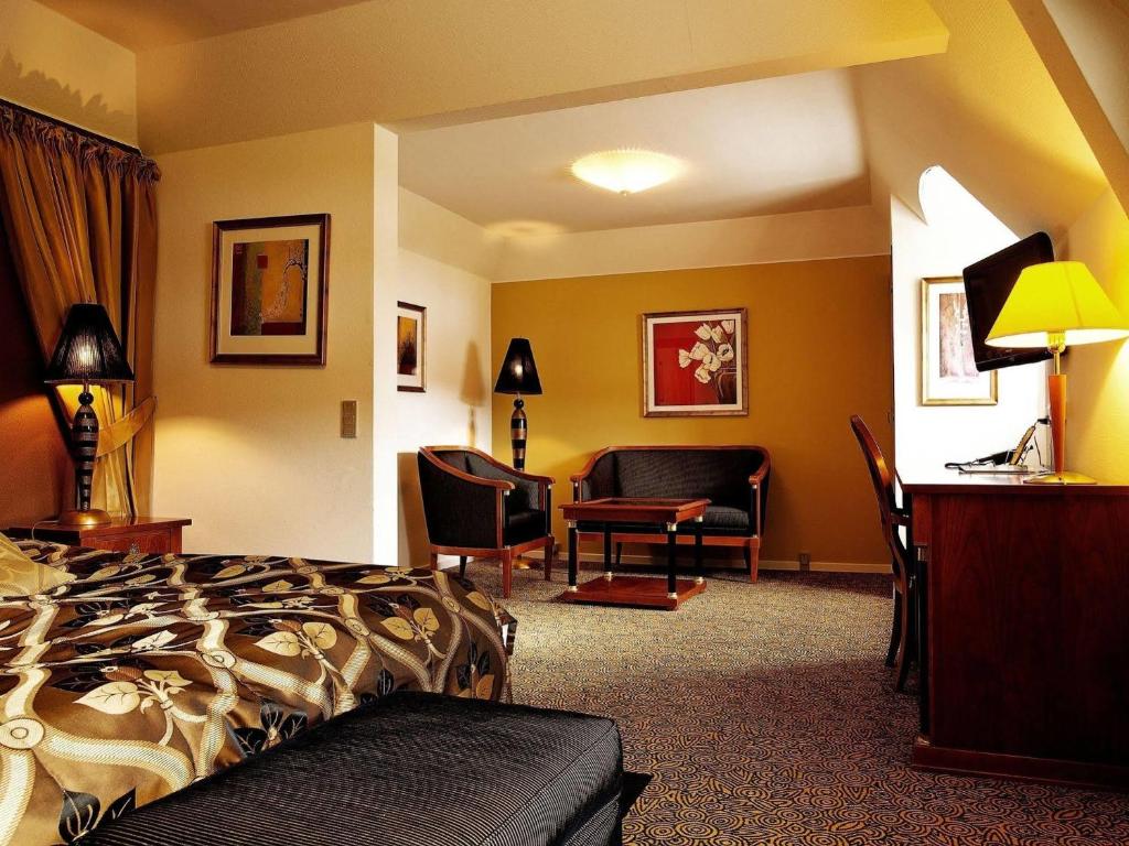 Posezení v ubytování Hotel Tønderhus