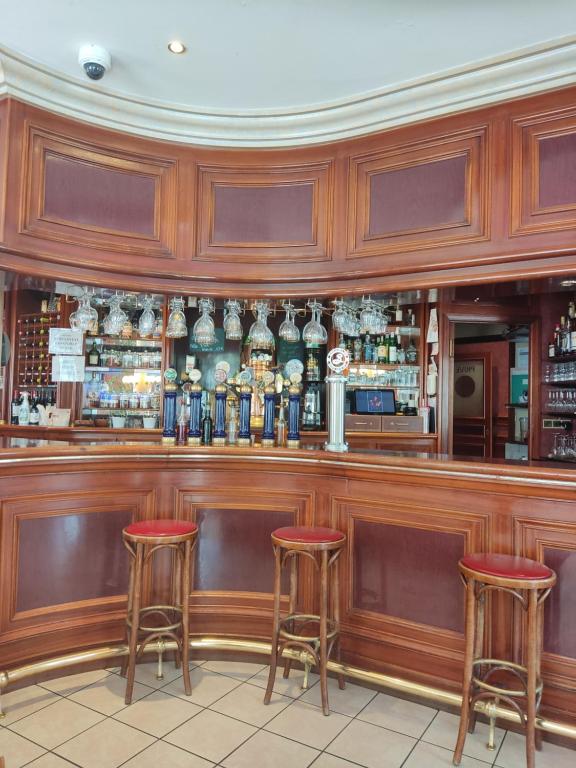 Lounge nebo bar v ubytování Hôtel Vauban