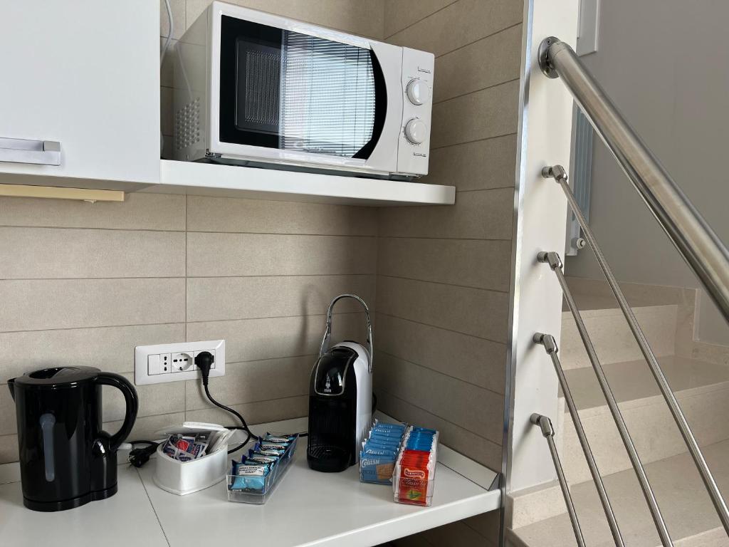 Kuchyň nebo kuchyňský kout v ubytování B&B L’ALTRAMURGIA