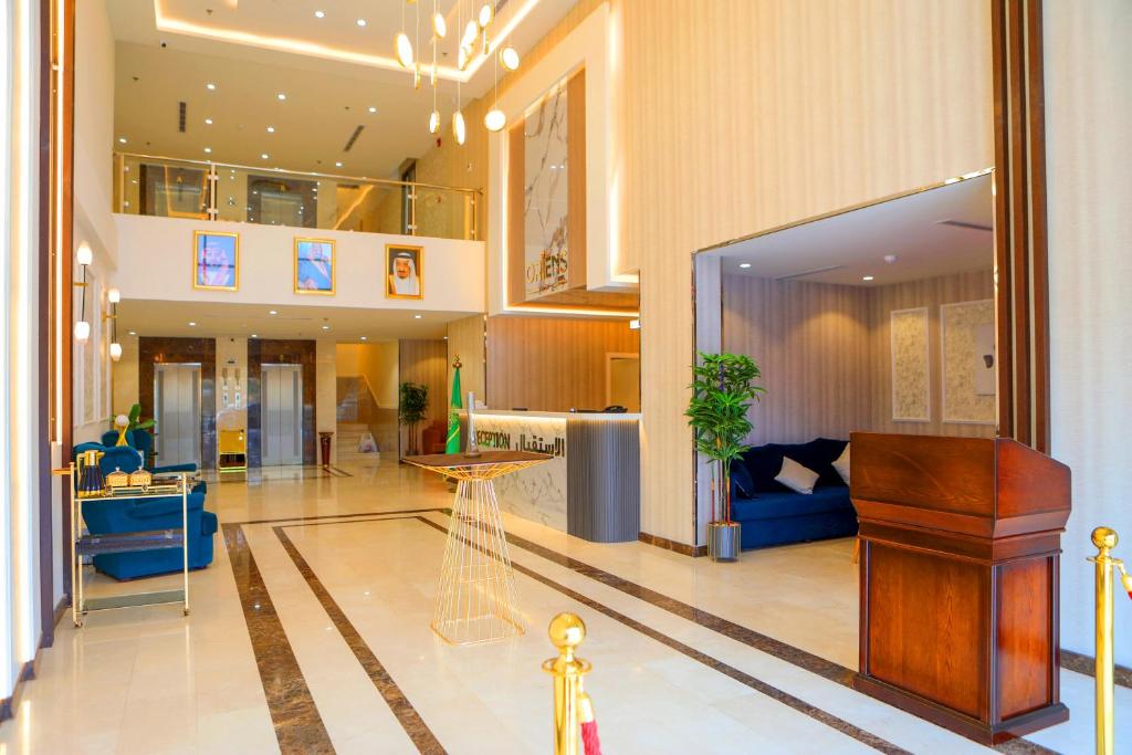 Posezení v ubytování Oriens Hotel