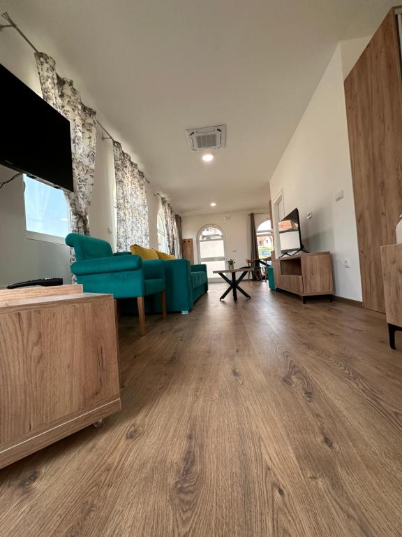 TV a/nebo společenská místnost v ubytování Apartmani BMD
