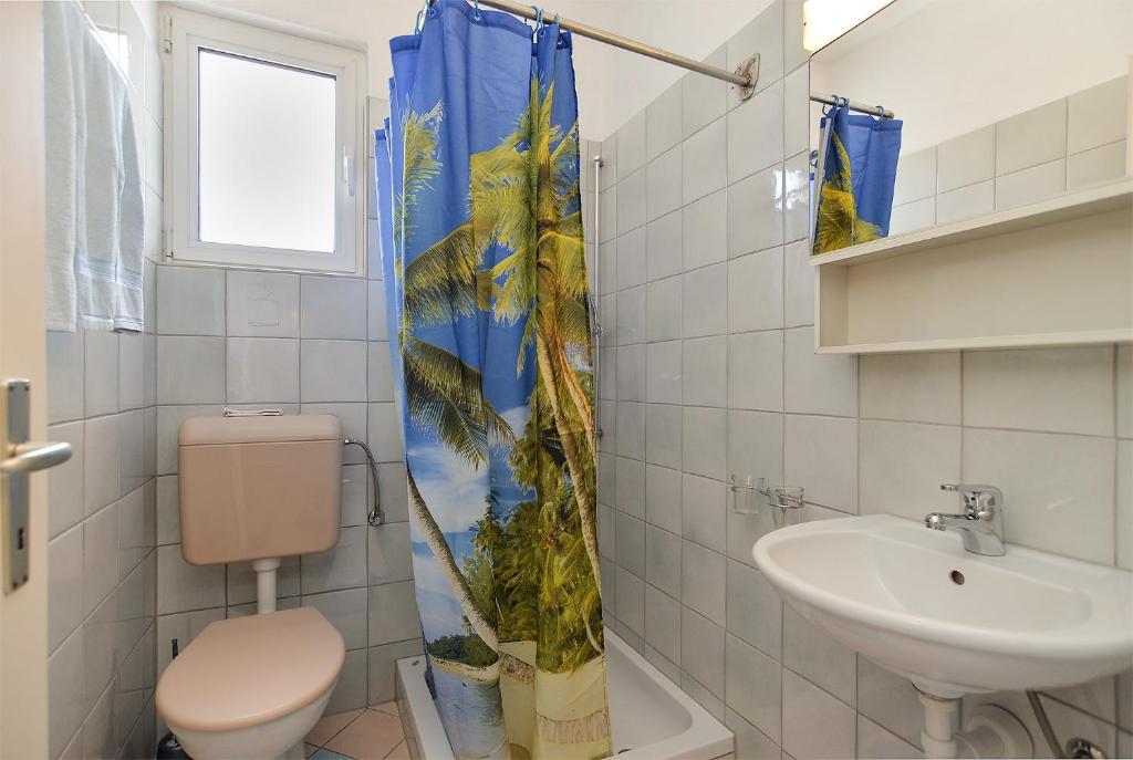 Koupelna v ubytování Apartments Stefko 2071