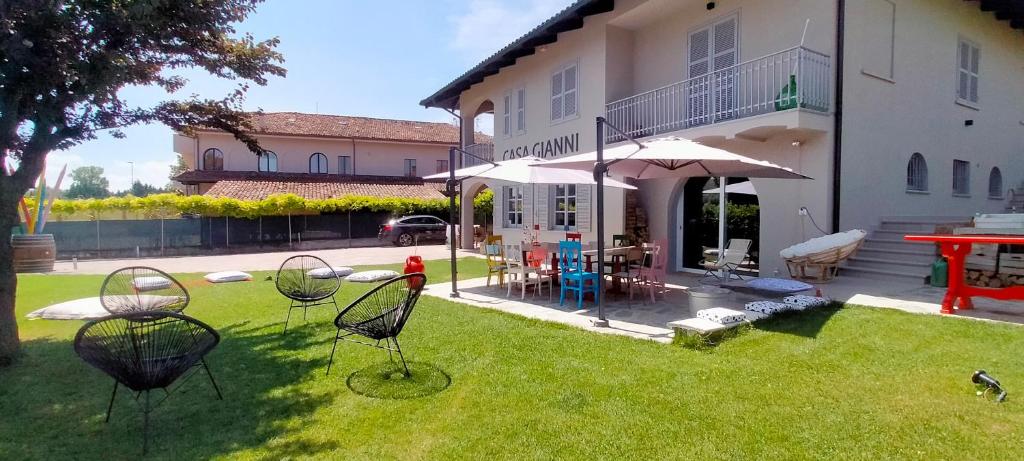 Zahrada ubytování CASA GIANNI