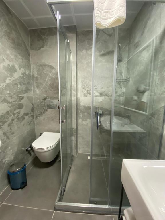 Koupelna v ubytování Ulivo Hotel