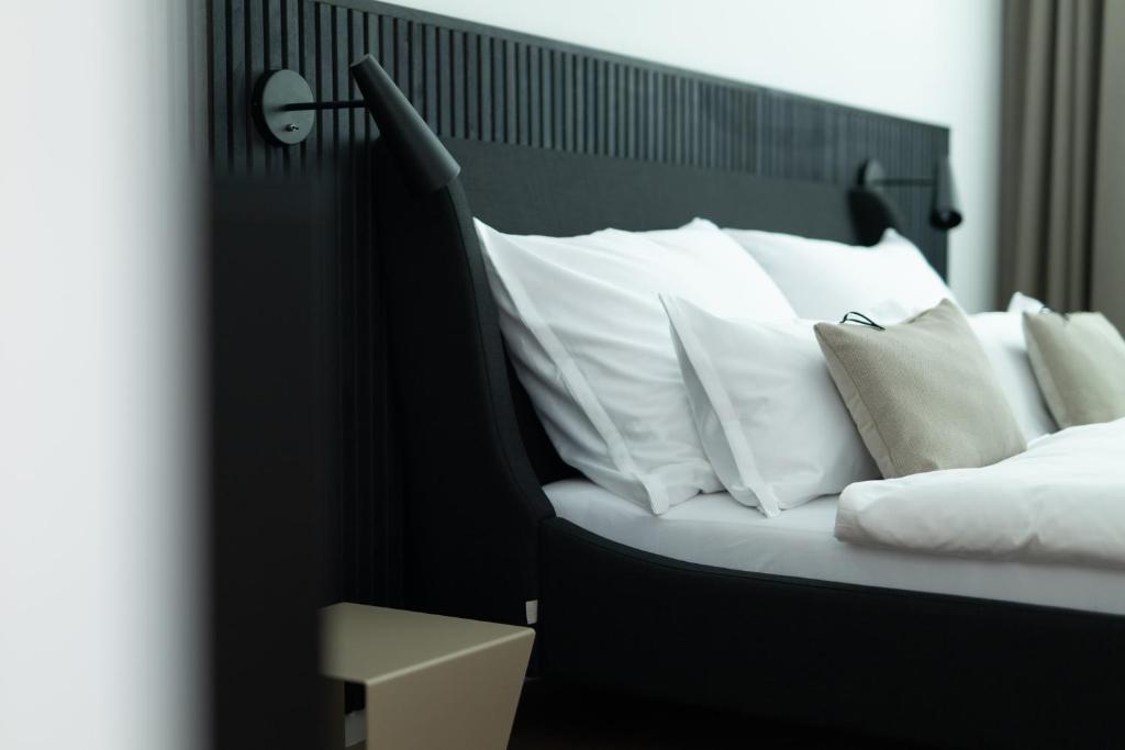 Postel nebo postele na pokoji v ubytování EDELHOF room