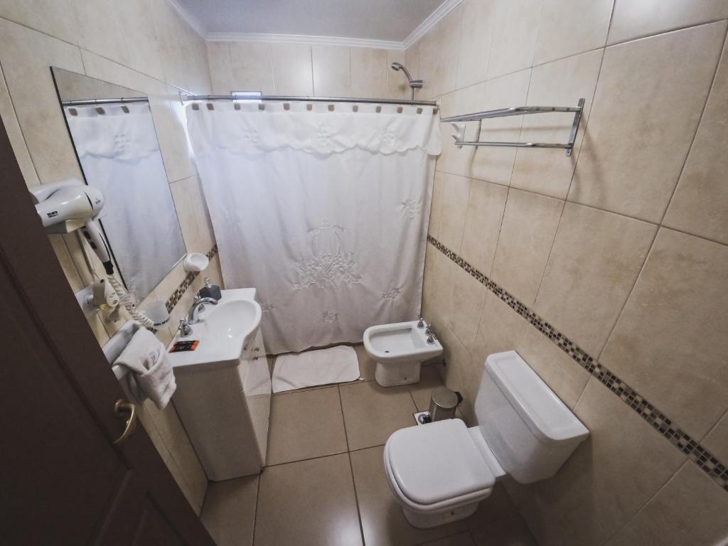 Koupelna v ubytování La Posta Apart