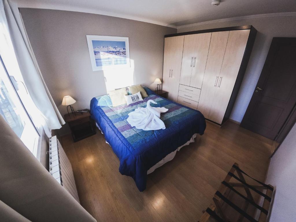 Postel nebo postele na pokoji v ubytování La Posta Apart