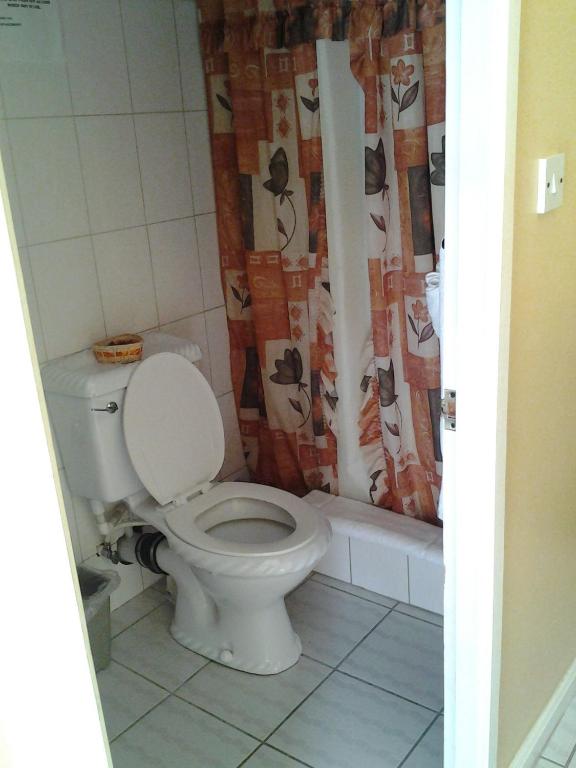 Koupelna v ubytování Aupic Paradise