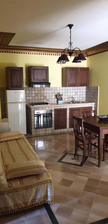 Kuchyň nebo kuchyňský kout v ubytování Casa vacanza Salento
