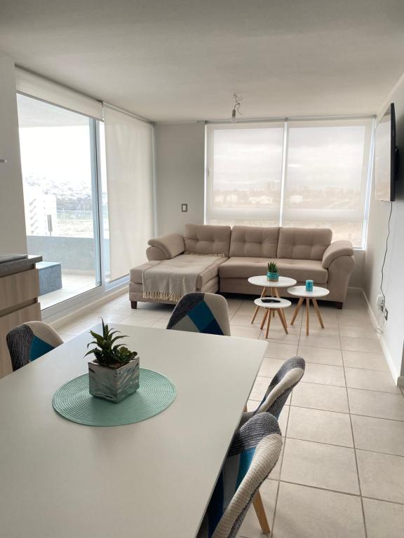 Posezení v ubytování Departamento Vista Herradura Coquimbo