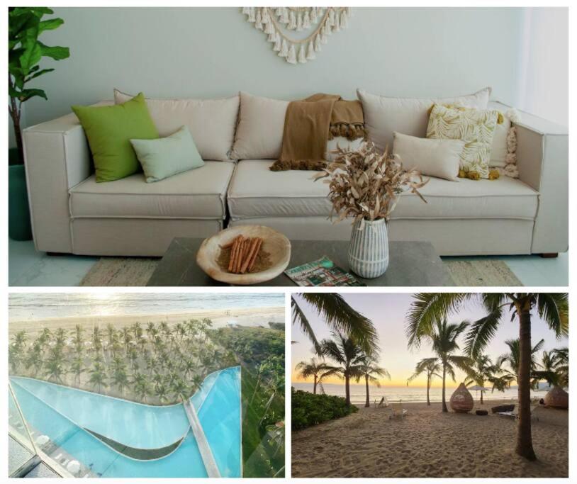 Hermoso apartamento a pie de playa 3B, Nuevo Vallarta (precios