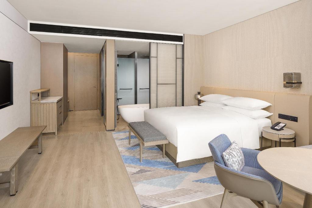 TV a/nebo společenská místnost v ubytování Sheraton Beihai Resort