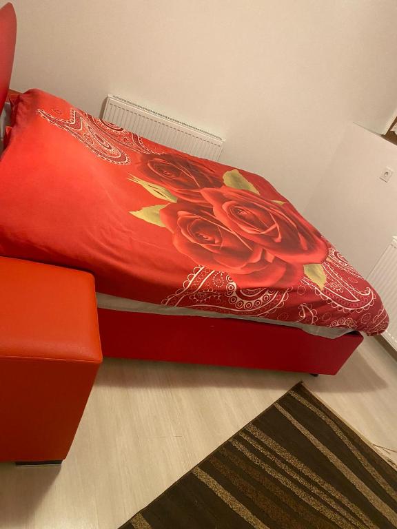 Кровать или кровати в номере SNOW HİLL HOUSE Pansiyon