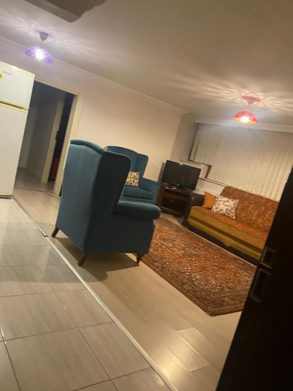 Гостиная зона в SNOW HİLL HOUSE Pansiyon