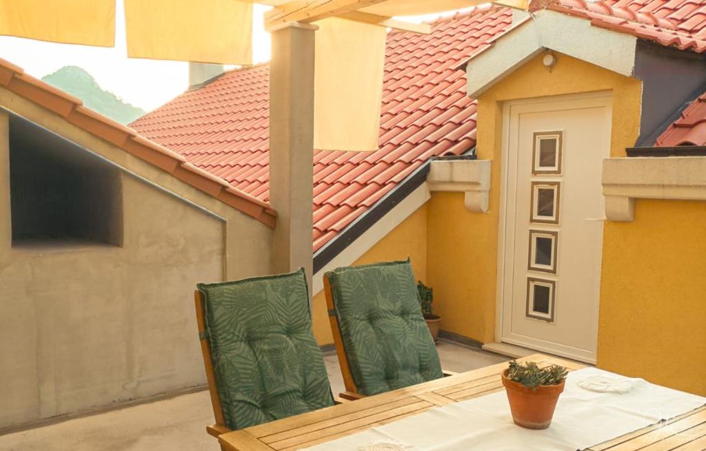 Budova, kde se apartmán nachází