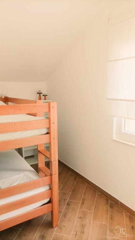 Postel nebo postele na pokoji v ubytování Apartmani Matiša