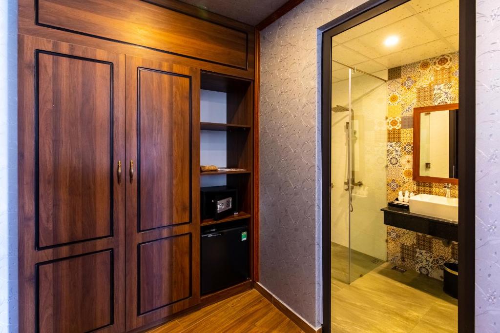 Nhà bếp/bếp nhỏ tại Jade Scene Hotel