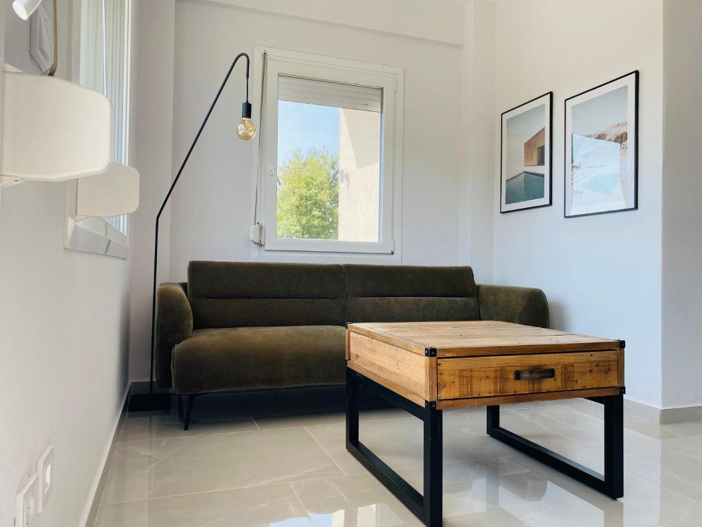Posezení v ubytování Anesi Suites & Rooms