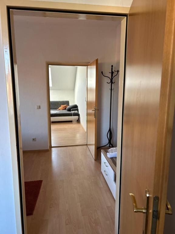 Postel nebo postele na pokoji v ubytování Apartment Regina, schnelles Internet