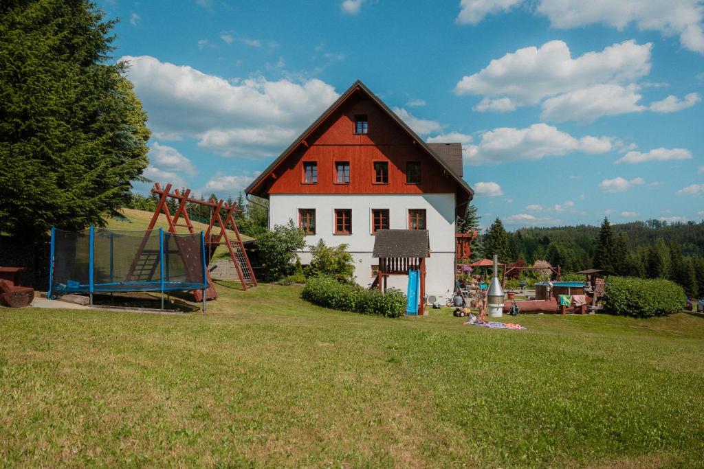 Budova, kde se penzion nachází