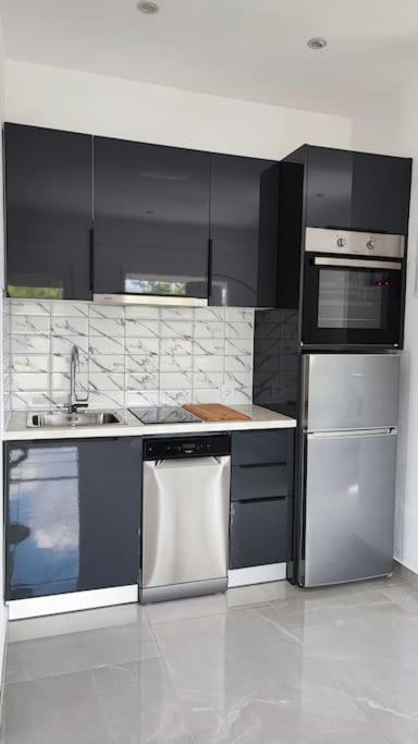 Kuchyň nebo kuchyňský kout v ubytování Anesi Suites & Rooms
