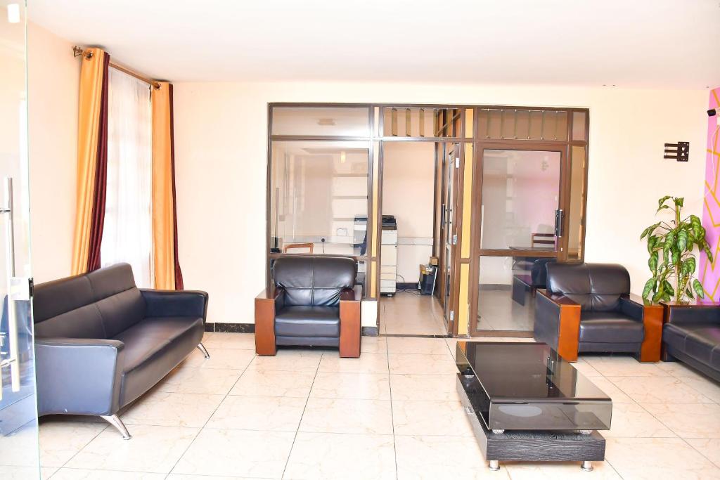 Posezení v ubytování Divine Homes Resort Kisumu