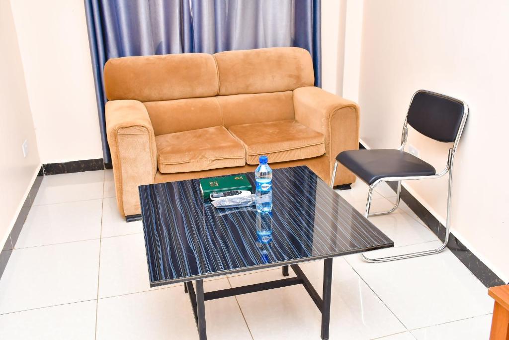 Posezení v ubytování Divine Homes Resort Kisumu