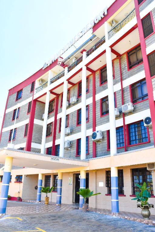 Budova, kde se hotel nachází