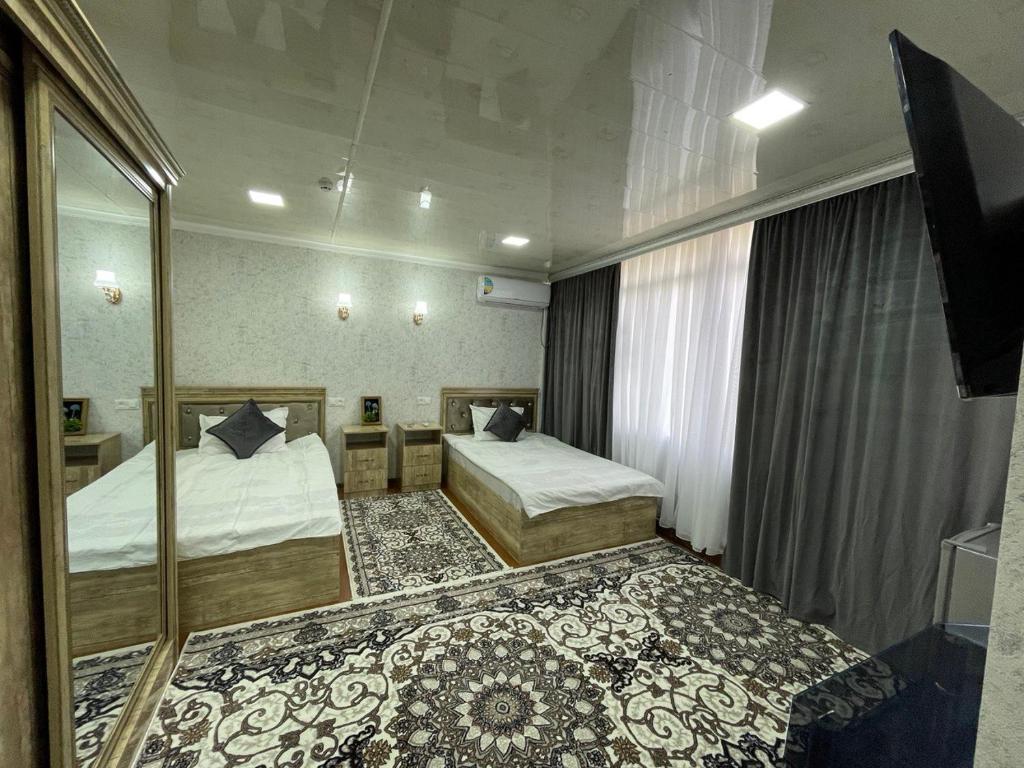 Anor Qal'a tesisinde bir odada yatak veya yataklar
