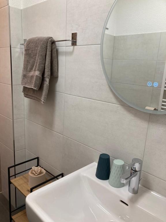 Kúpeľňa v ubytovaní Apart Jehle