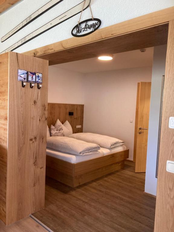 Posteľ alebo postele v izbe v ubytovaní Apart Jehle
