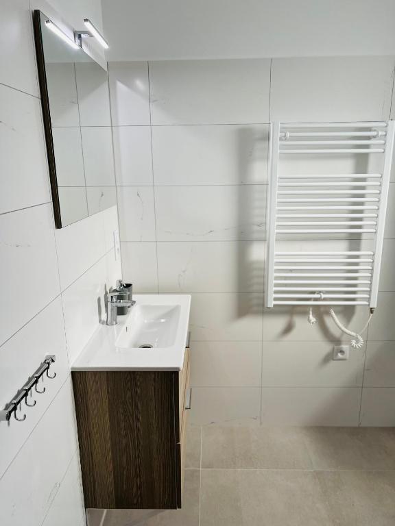 Koupelna v ubytování Apartmány Catalina