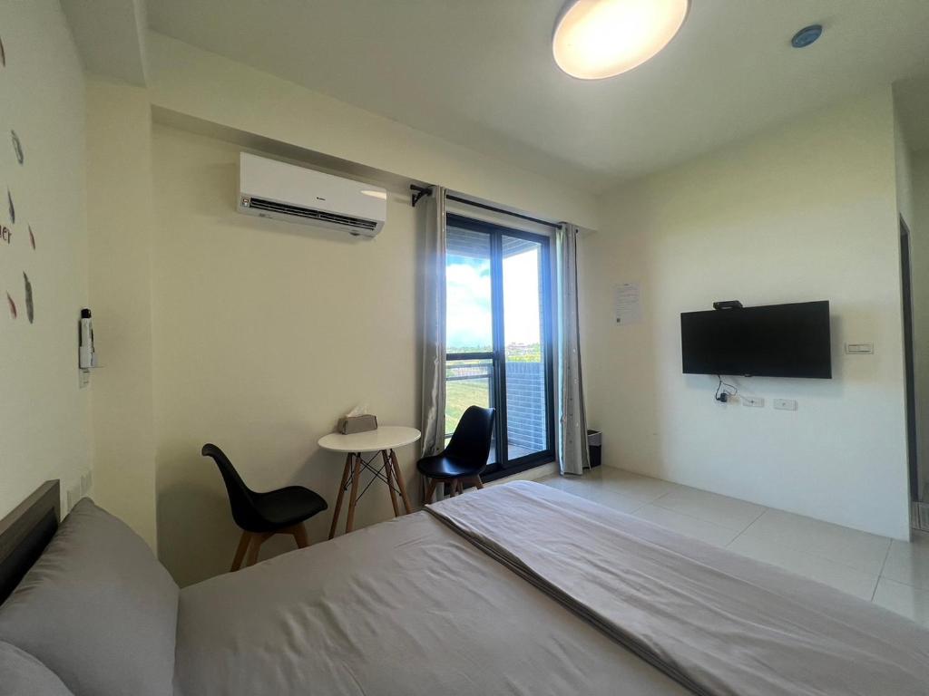 壹玖住宿 - Habitación Doble Con Balcón