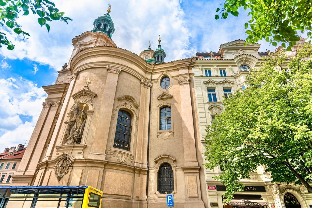 Budova, kde se apartmán nachází