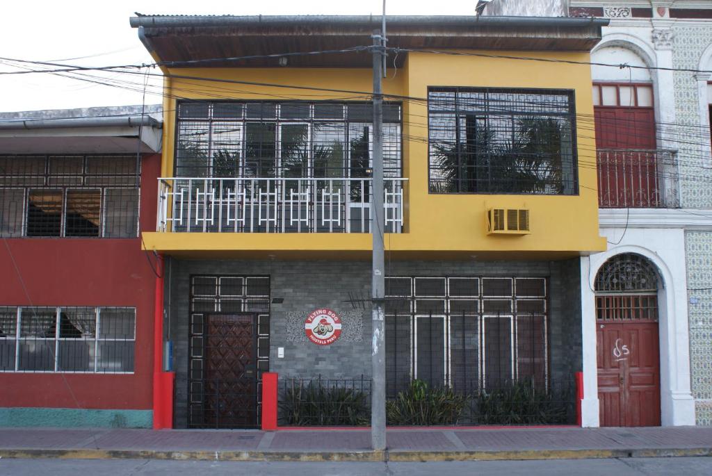 Budova, kde se hostel nachází