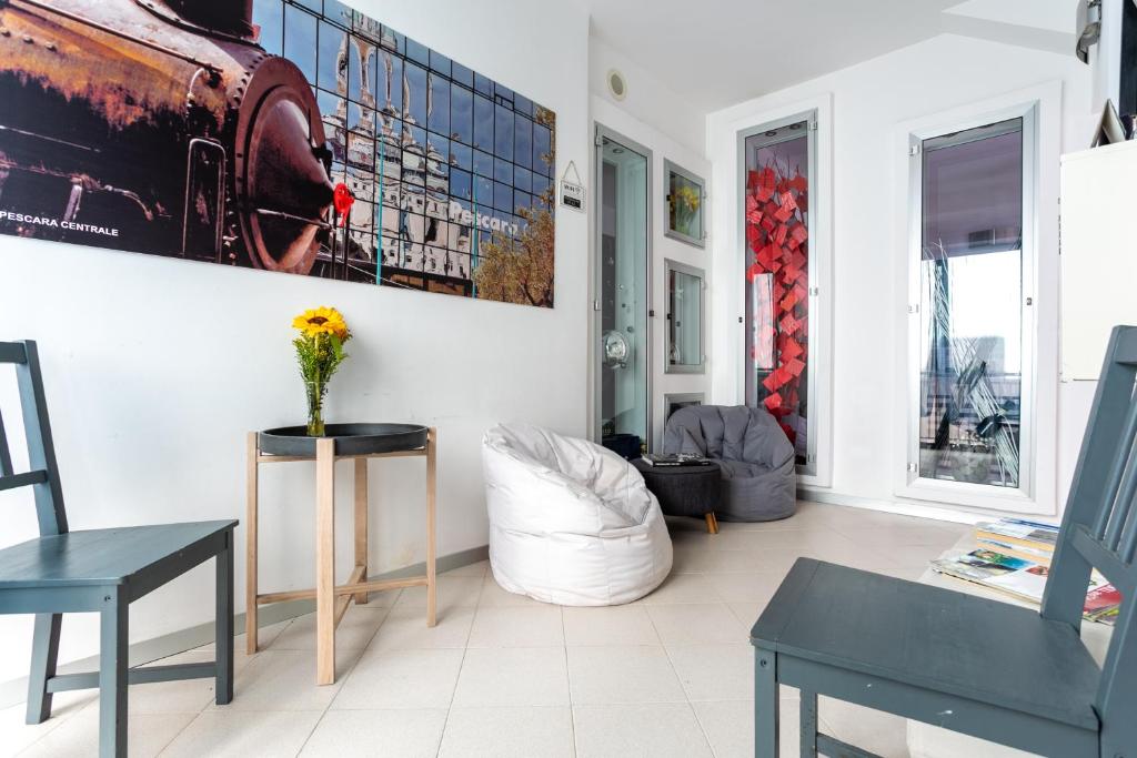Część wypoczynkowa w obiekcie New Pescara City b&b