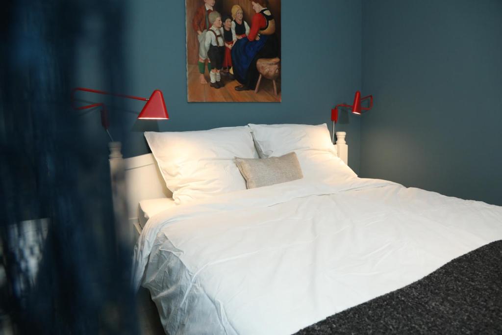 Ein Bett oder Betten in einem Zimmer der Unterkunft Marhold Apartments