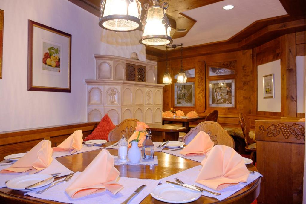 Posezení v ubytování Hotel St.Martiner Castell