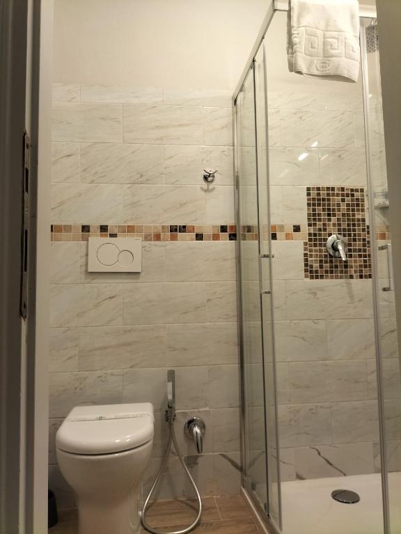 Kúpeľňa v ubytovaní Hotel Camilla Guelfa