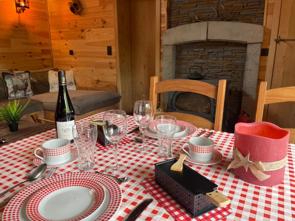 Nápoje v ubytování Le chalet du Hélivy