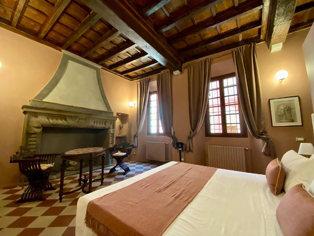 Postel nebo postele na pokoji v ubytování N°30 CHARME Apartments
