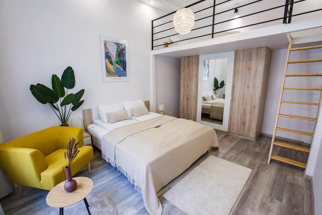 Stylish City Home with AC 1061 Budapest, 14 Király utca II. emelet 13. ajtó kép - 1