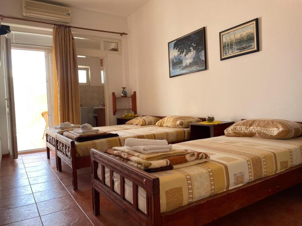 Postel nebo postele na pokoji v ubytování Jelić apartmani