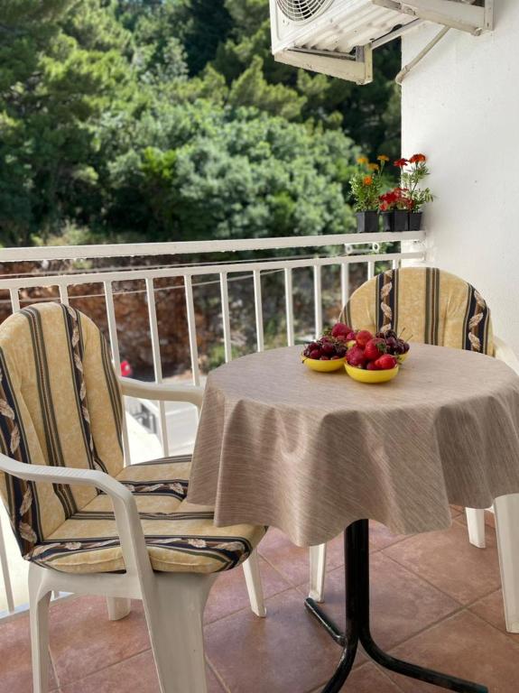 Balkón nebo terasa v ubytování Jelić apartmani