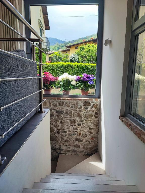 Balkón nebo terasa v ubytování Olia House