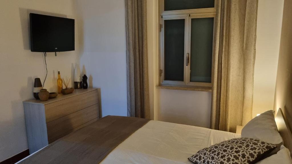 Postel nebo postele na pokoji v ubytování BnB The Station
